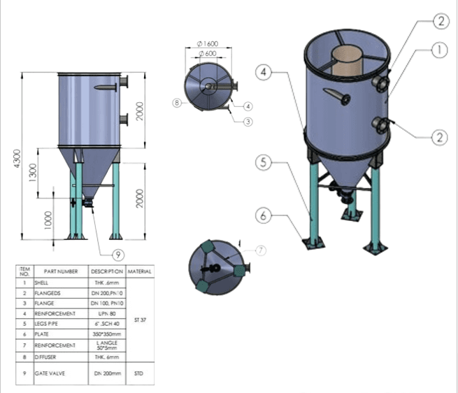 sand silo